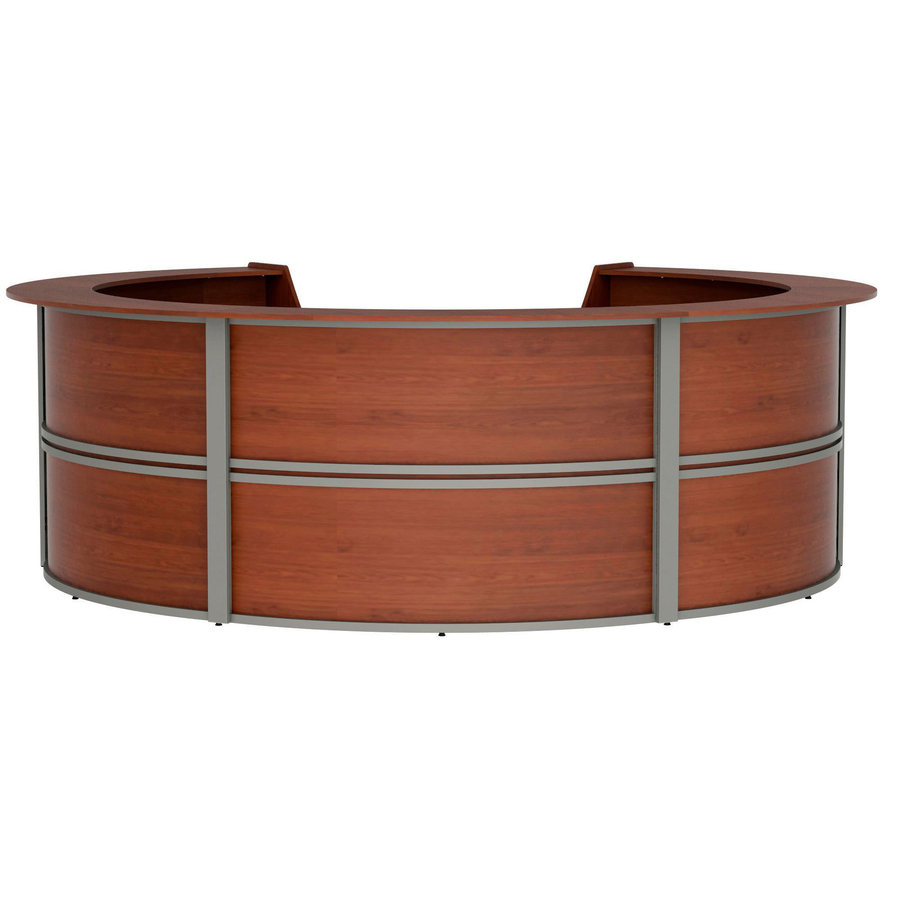 Linea Italia 5-Unit Curved Reception Desk