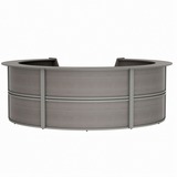 Linea Italia 5-Unit Curved Reception Desk