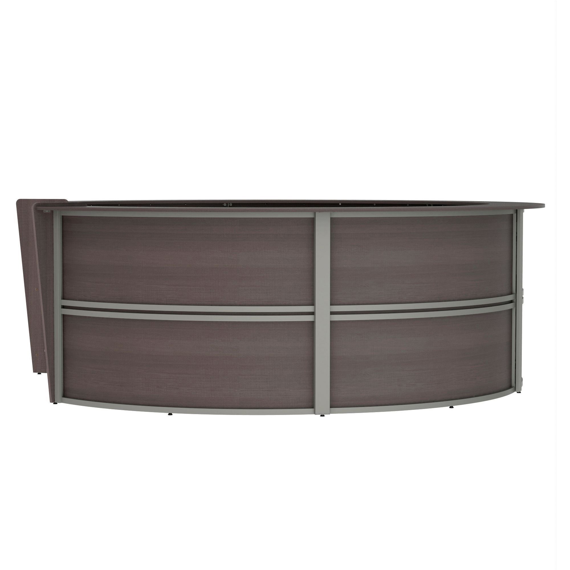 Linea Italia 5-Unit Curved Reception Desk