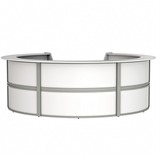 Linea Italia 5-Unit Curved Reception Desk