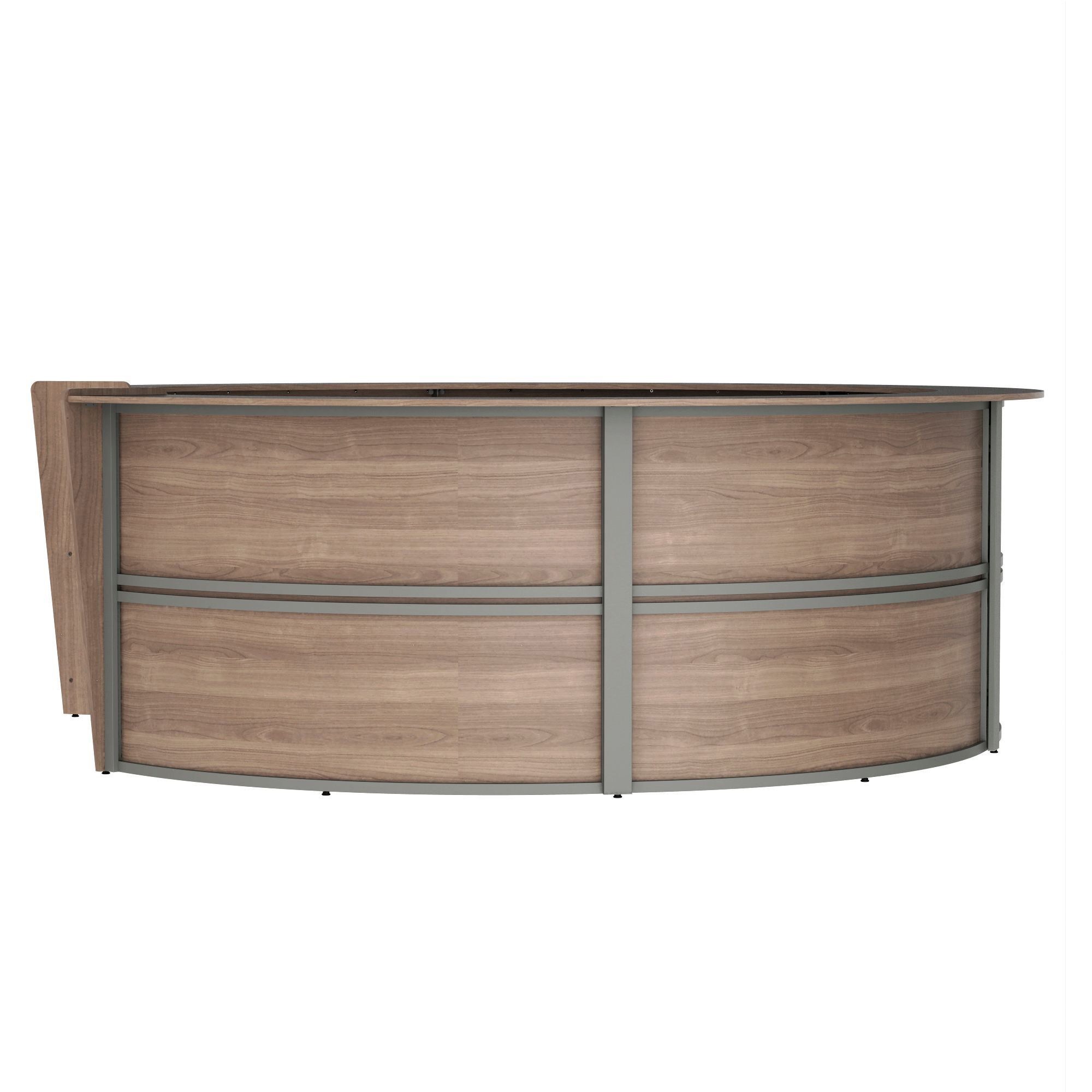 Linea Italia 5-Unit Curved Reception Desk