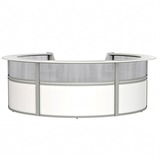 Linea Italia 5-Unit Curved Reception Desk