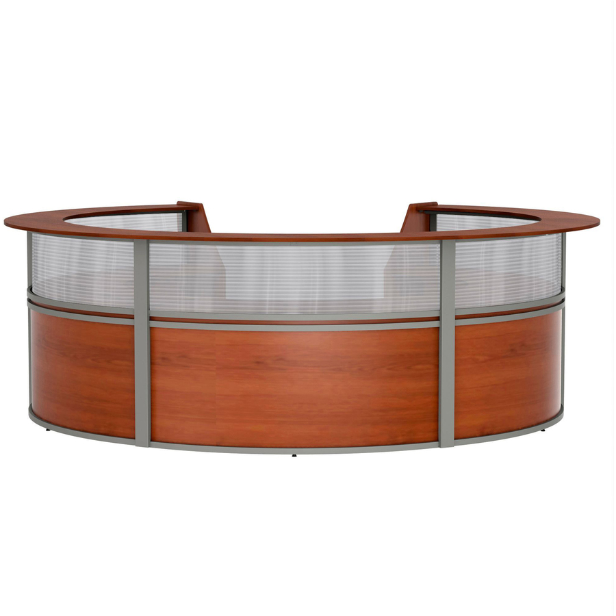Linea Italia 5-Unit Curved Reception Desk