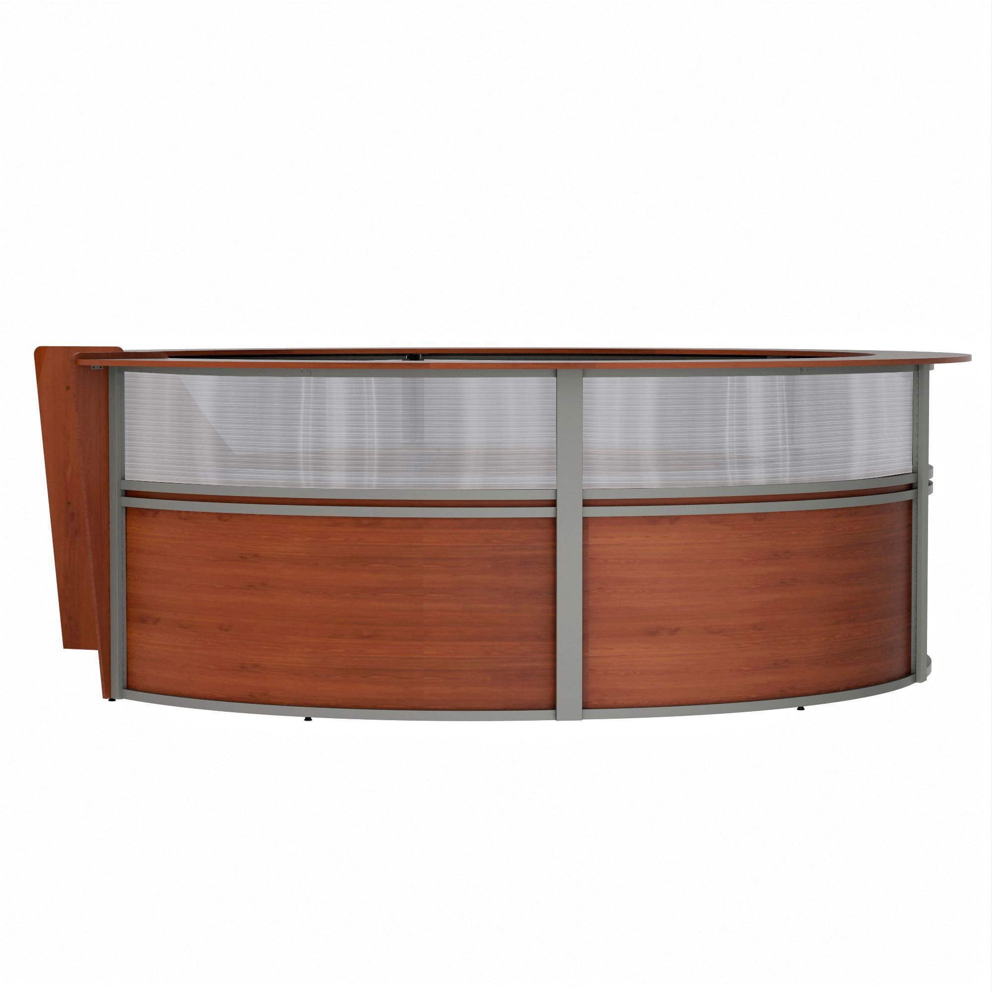 Linea Italia 5-Unit Curved Reception Desk