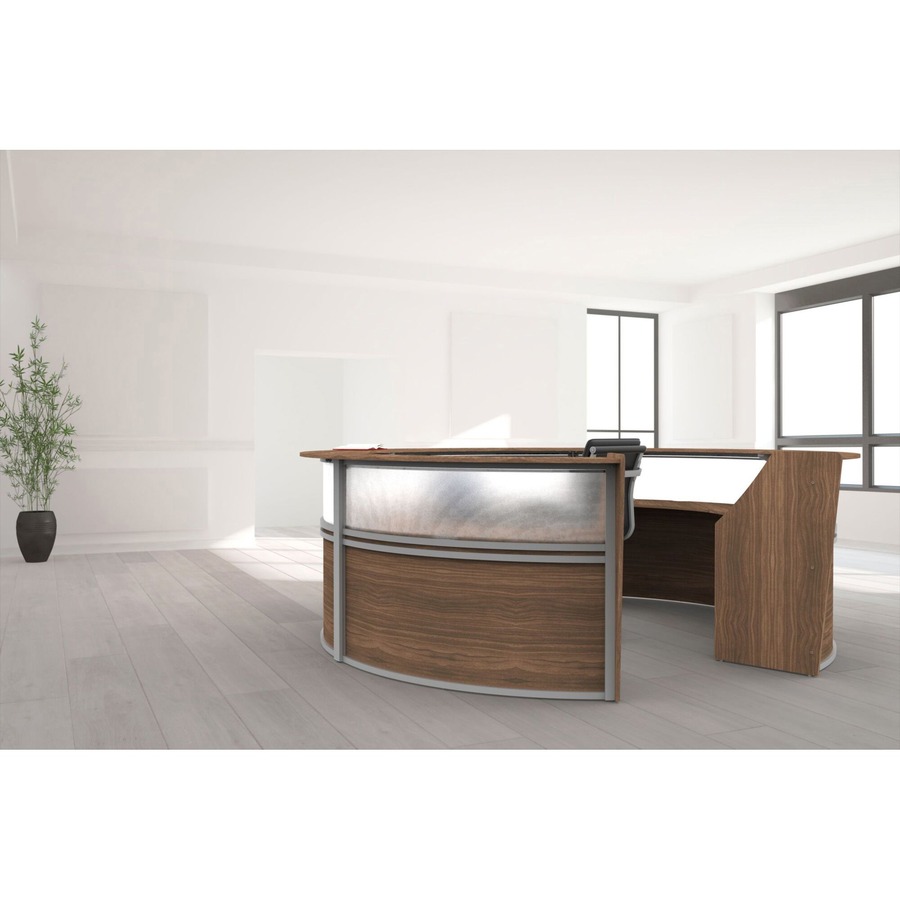 Linea Italia 5-Unit Curved Reception Desk