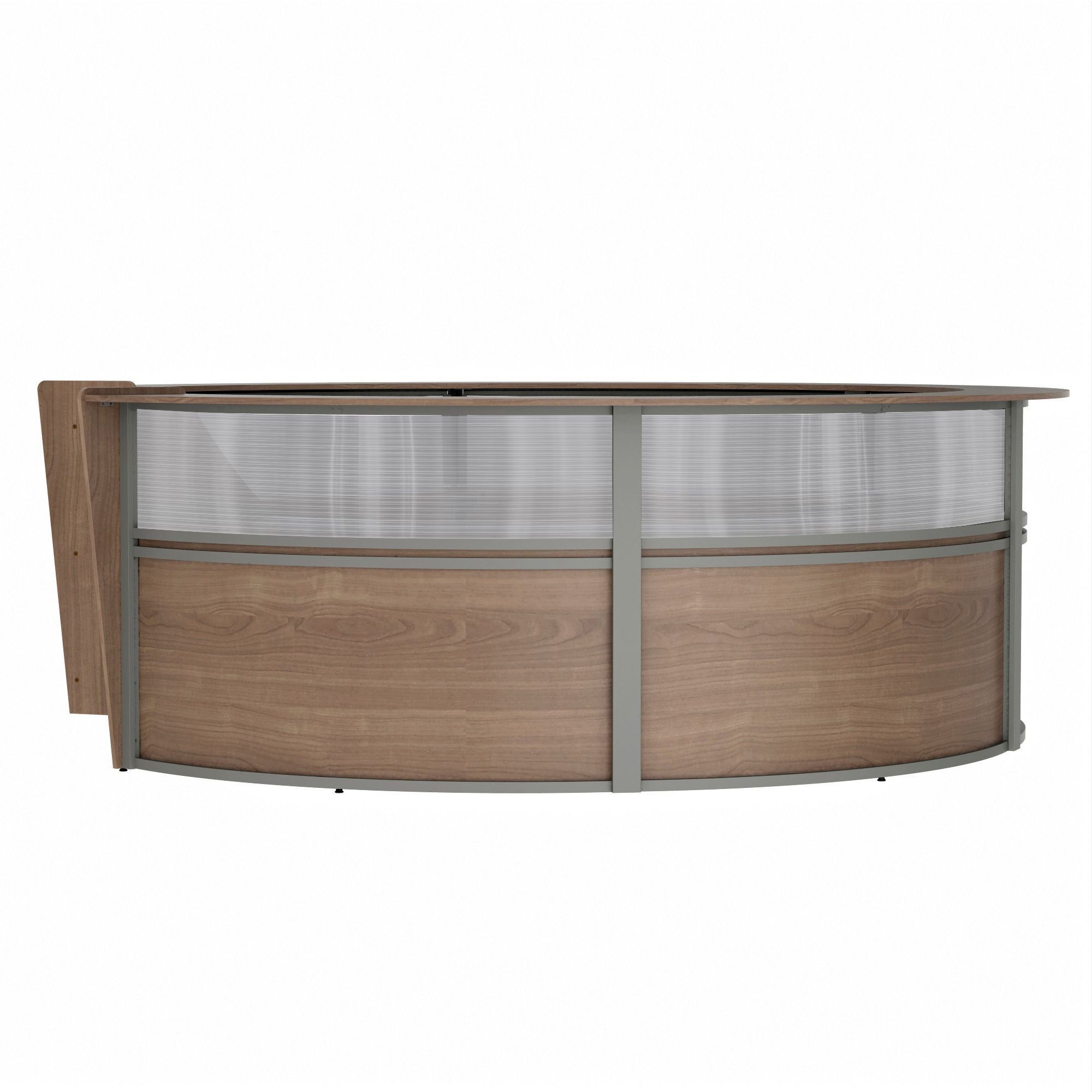 Linea Italia 5-Unit Curved Reception Desk
