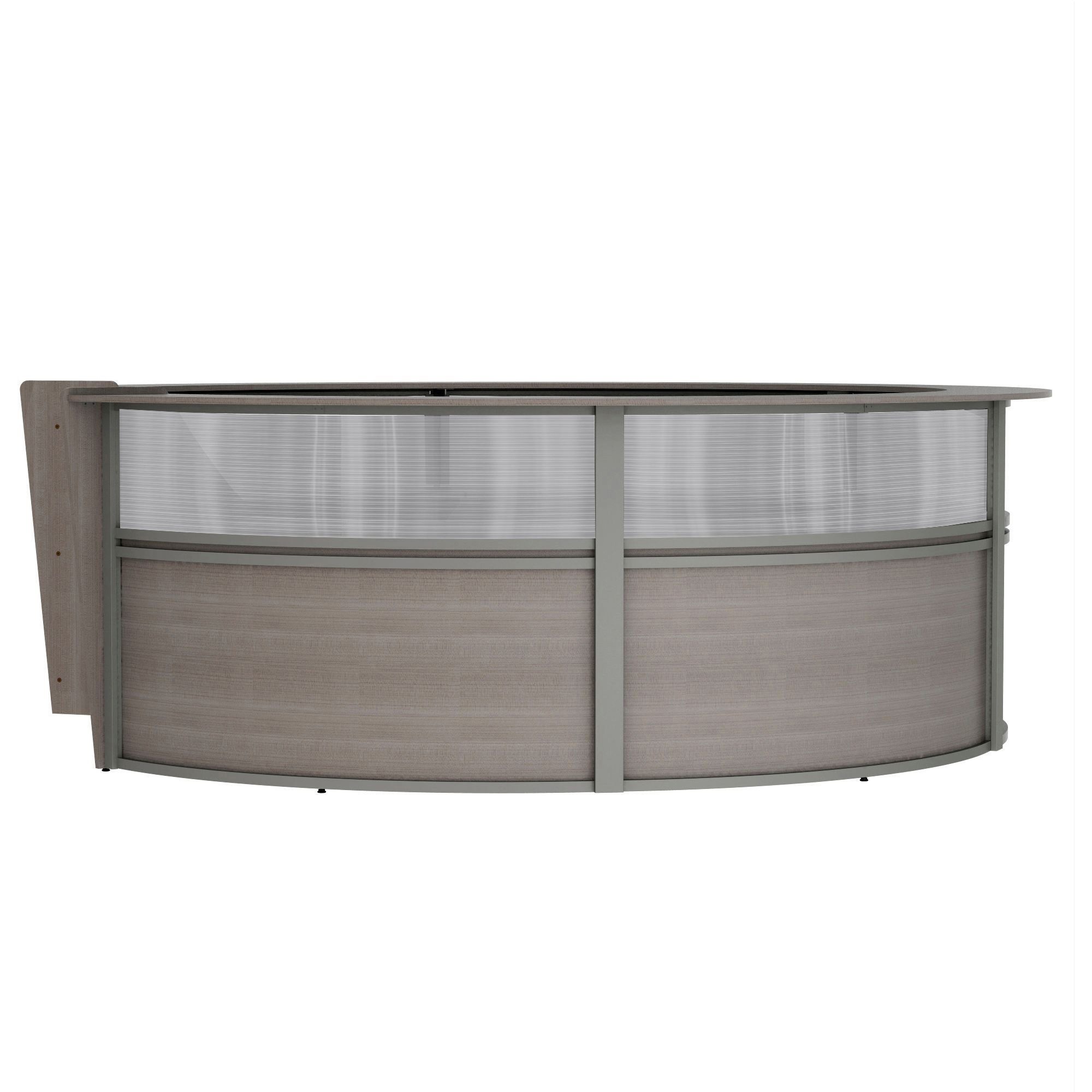 Linea Italia 5-Unit Curved Reception Desk