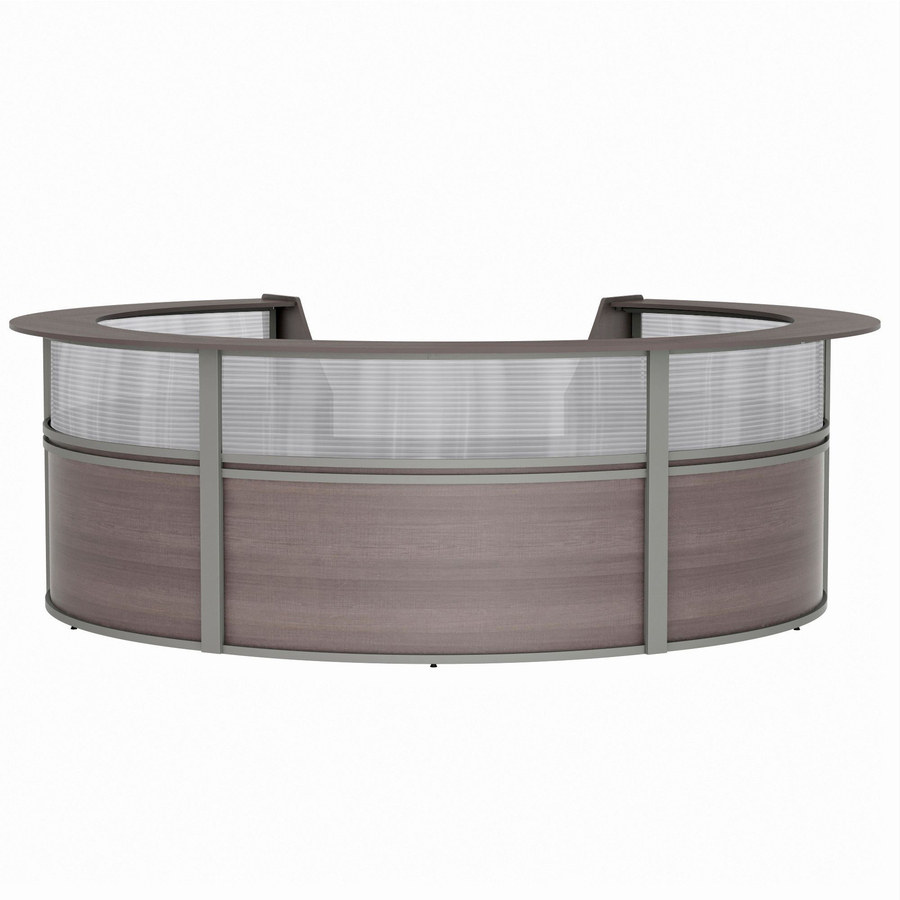 Linea Italia 5-Unit Curved Reception Desk