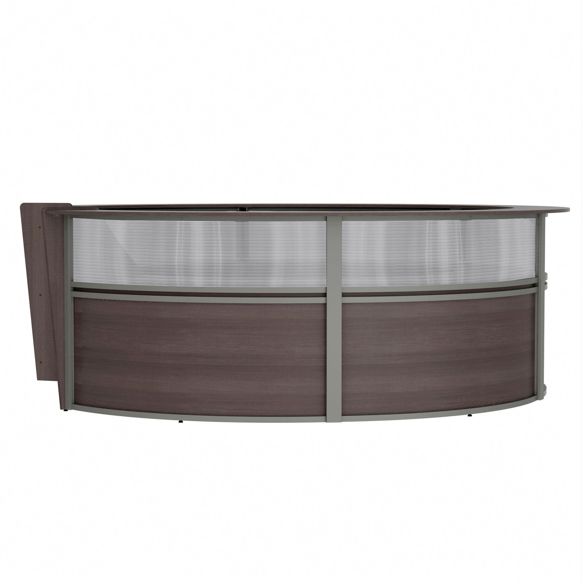 Linea Italia 5-Unit Curved Reception Desk