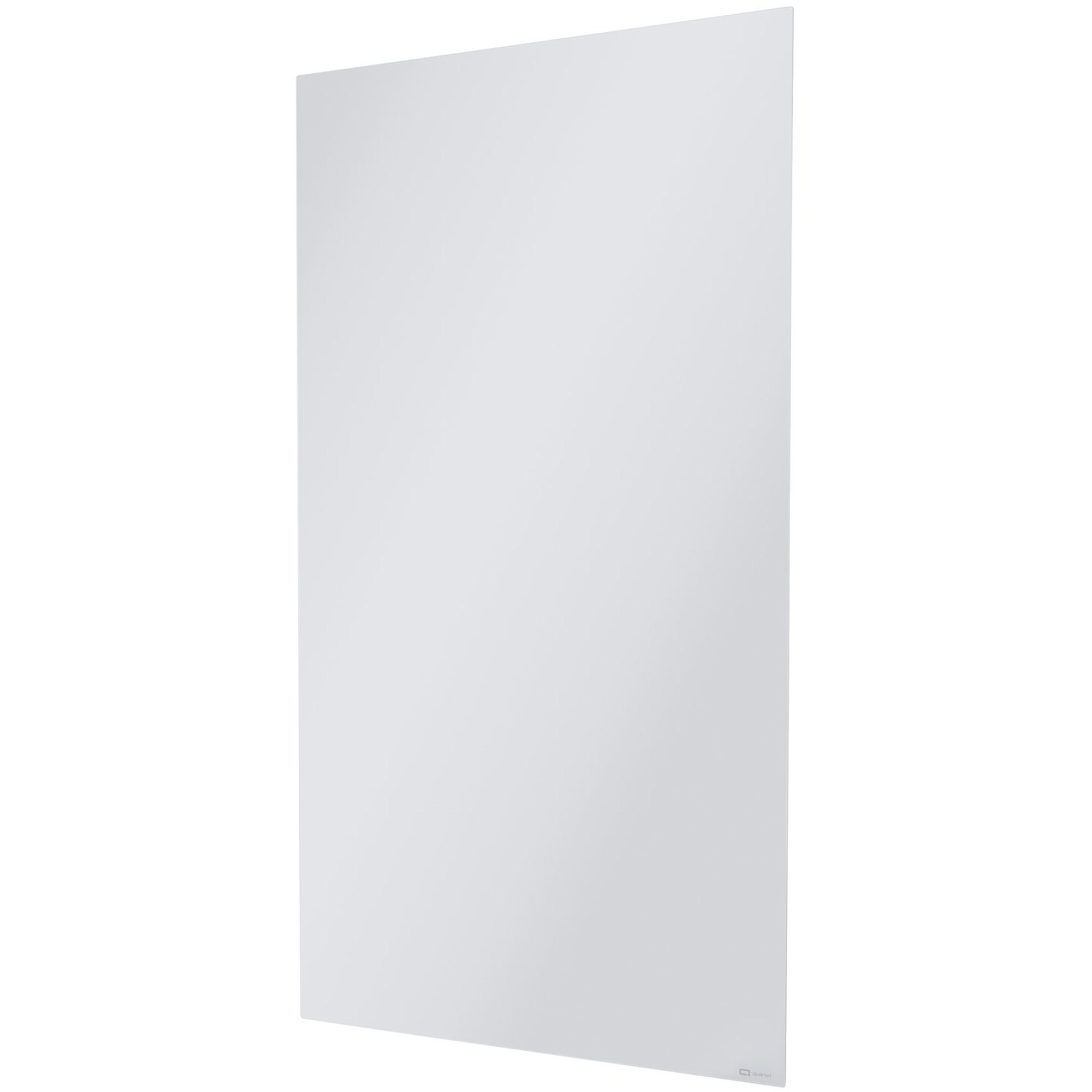 Quartet Invisamount Vertical Glass Dry-Erase Board - 42x72
