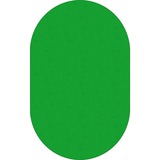 Flagship Carpets Classic Solid Color 12 Oval Rug