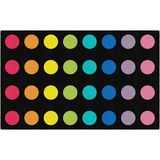 Flagship Carpets Schoolgirl Style Rainbow Dots Rug