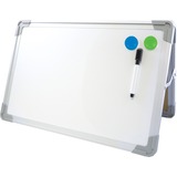 Flipside Desktop Easel Set with Pen and Two Magnets 20 X 16