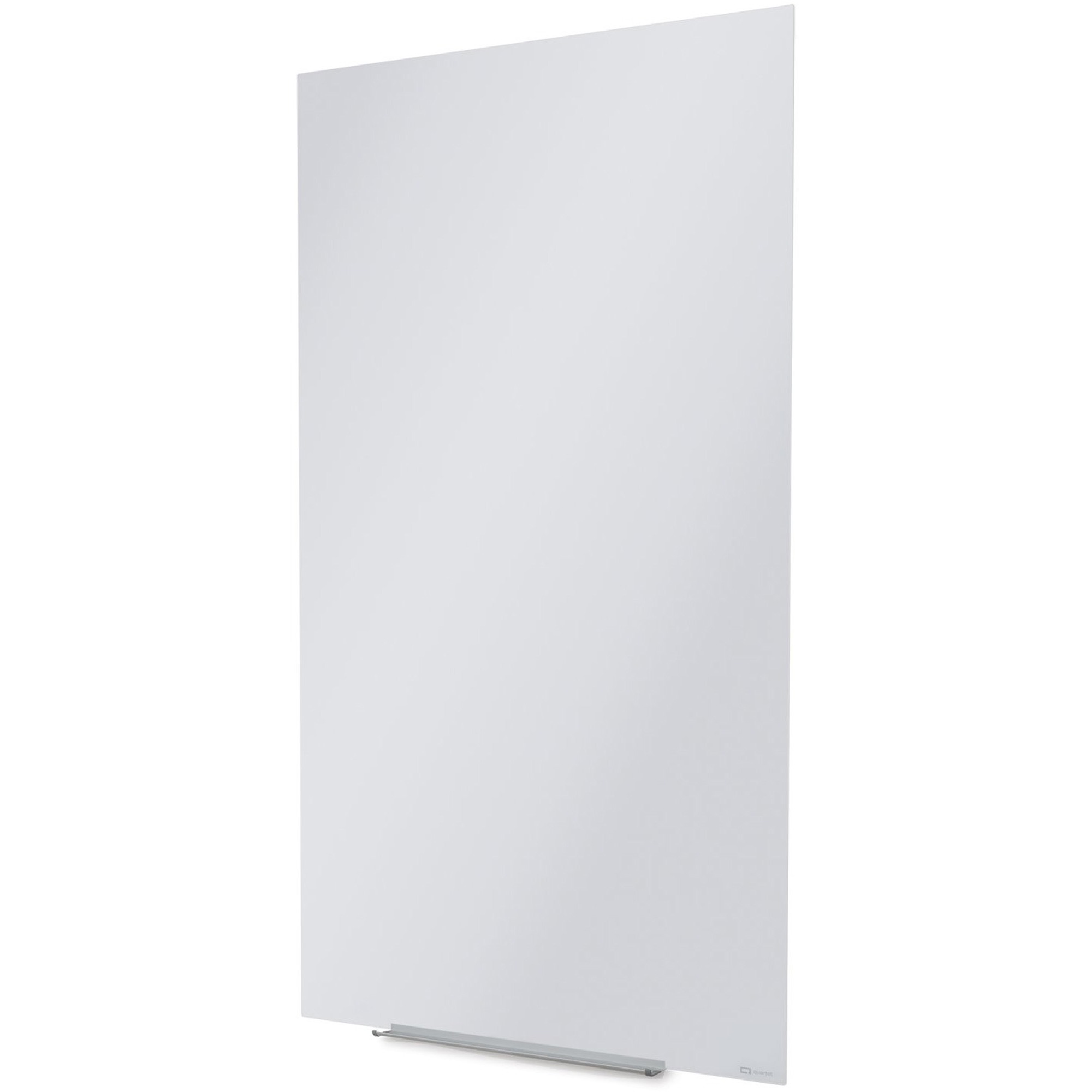 Quartet Invisamount Vertical Glass Dry-Erase Board - 28x50