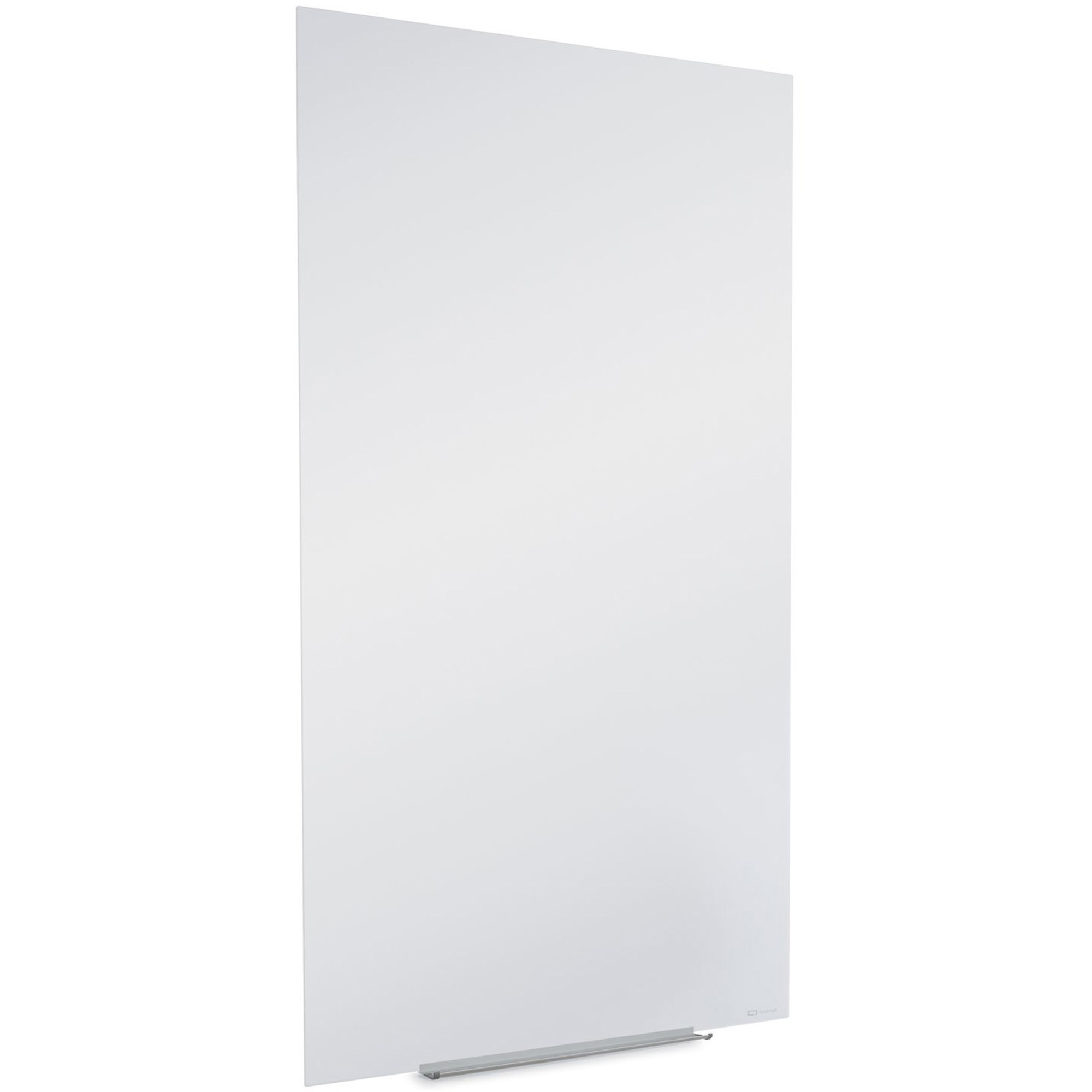 Quartet Invisamount Vertical Glass Dry-Erase Board - 28x50