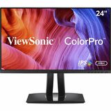 Viewsonic Vp2456 24 Inch 1080p Premium Ips Monitor with Ultra-Thin Bezels Color Accuracy Pantone Validated Hdmi Displayport and Usb C for Professional Home and Office