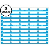 Avery&Reg 5 Tab Easy Print & Apply Clear Label Sheet Refills (11225)