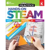 Shell Education 180 Days Hands-on Steam Grade K Printed Book