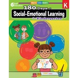 Shell Education 180 Days of Social-Emotional Learning for Kindergarten Printed Book by Jodene Lynn Smith Brenda Van Dixhorn