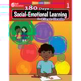 Shell Education 180 Days of Social-Emotional Learning for Kindergarten Printed Book by Kris Hinrichsen Kayse Hinrichsen