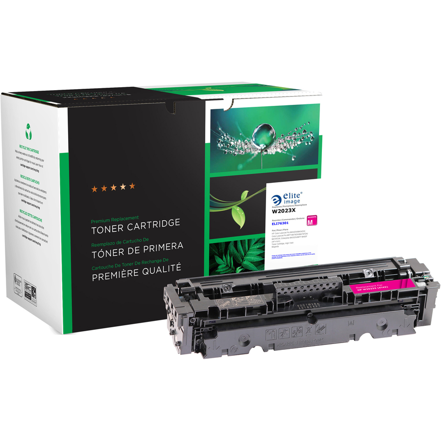 Elite Image Remanufactured High Yield Laser Toner Cartridge - Alternative for Hp 414x - Magenta - 1 Each