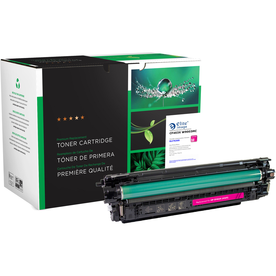 Elite Image Remanufactured High Yield Laser Toner Cartridge - Alternative for Hp 656x - Magenta - 1 Each