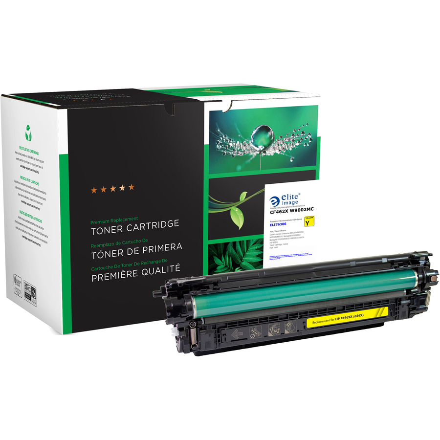 Elite Image Remanufactured High Yield Laser Toner Cartridge - Alternative for Hp 656x - Yellow - 1 Each