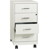 Lorell 26-12 Mobile Storage Cabinet - 4-Drawer