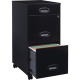 Lorell Soho 18 3-Drawer File Cabinet
