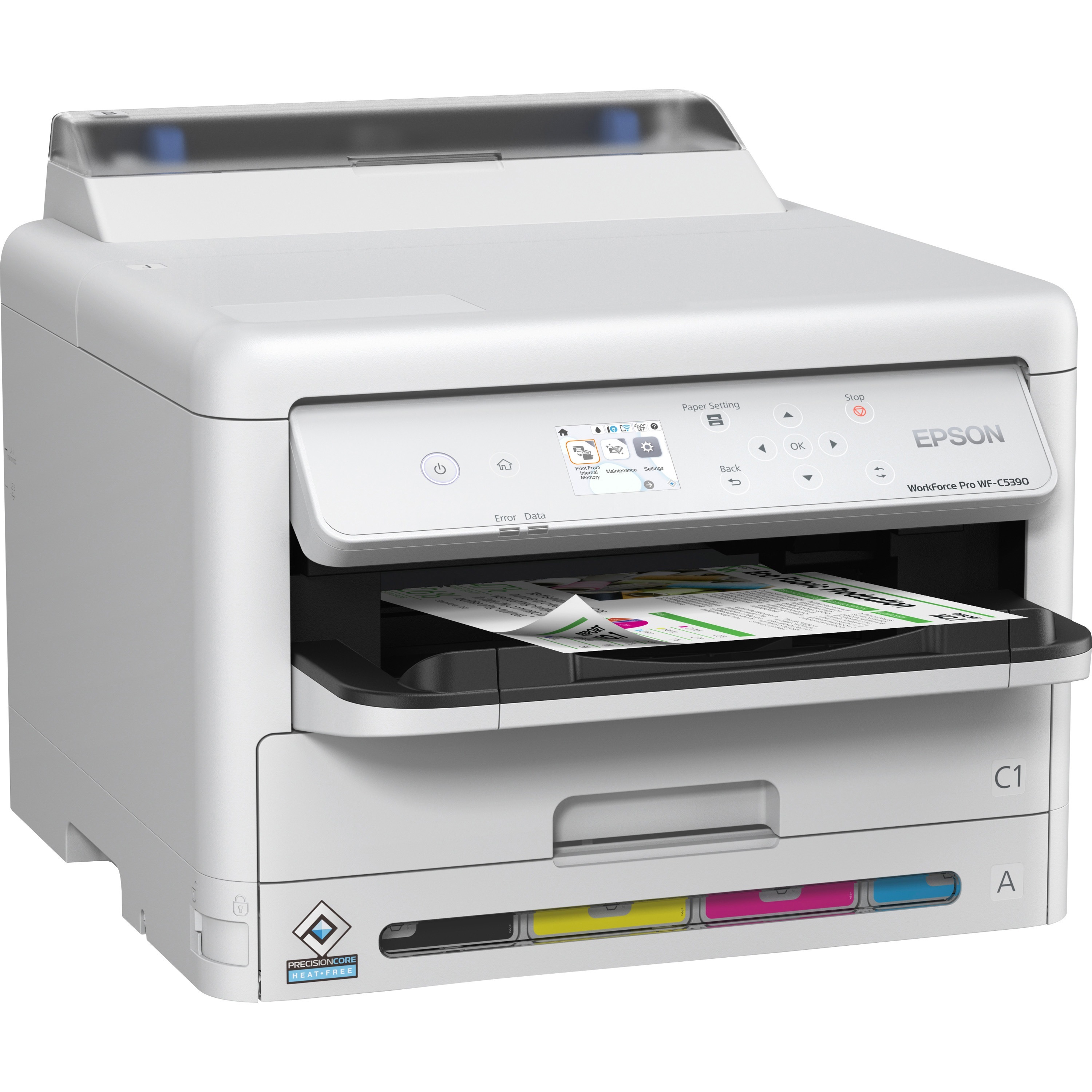Epson Workforce Pro Wf-C5390 Wireless Inkjet Printer - Color