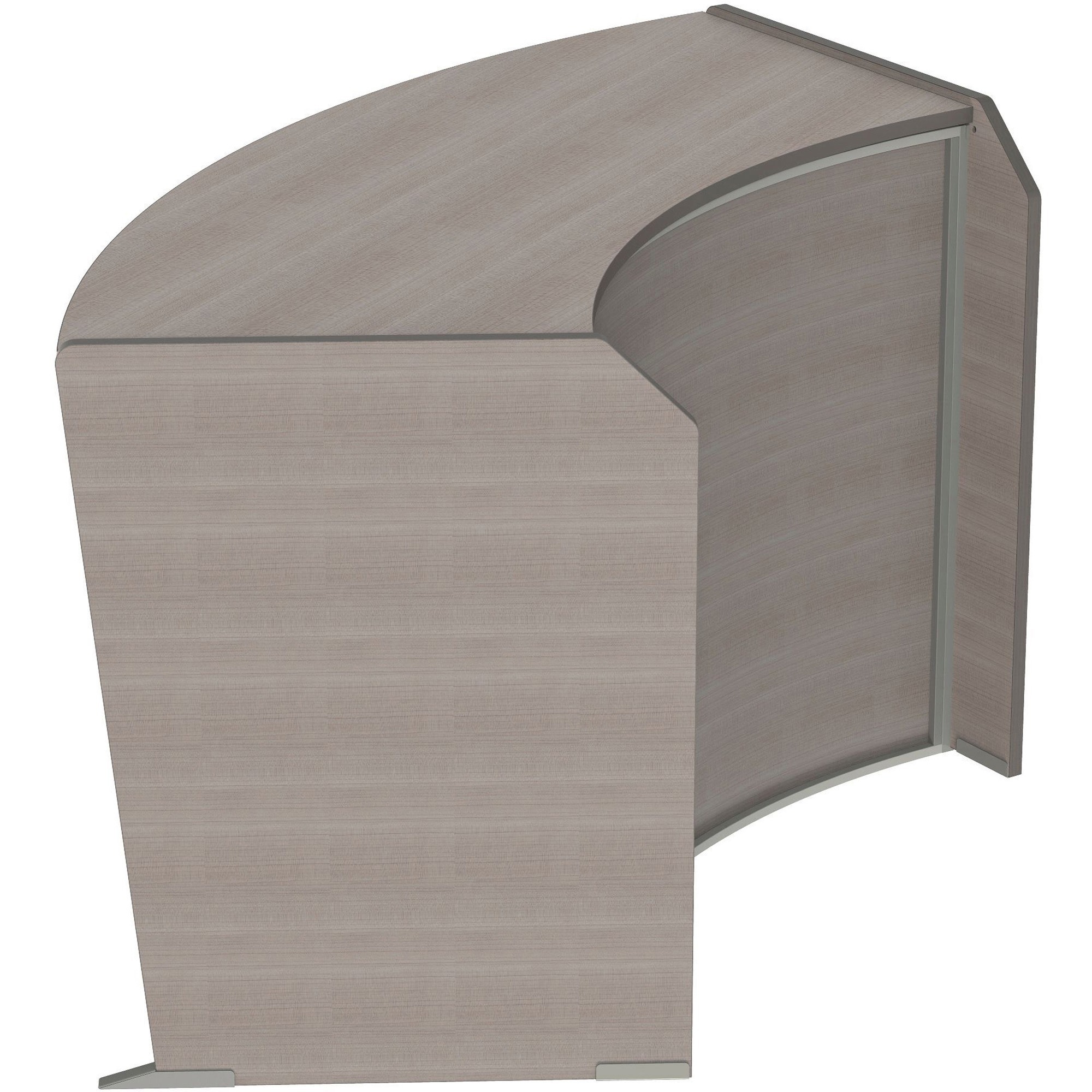 Linea Italia Curved Ada Reception Desk
