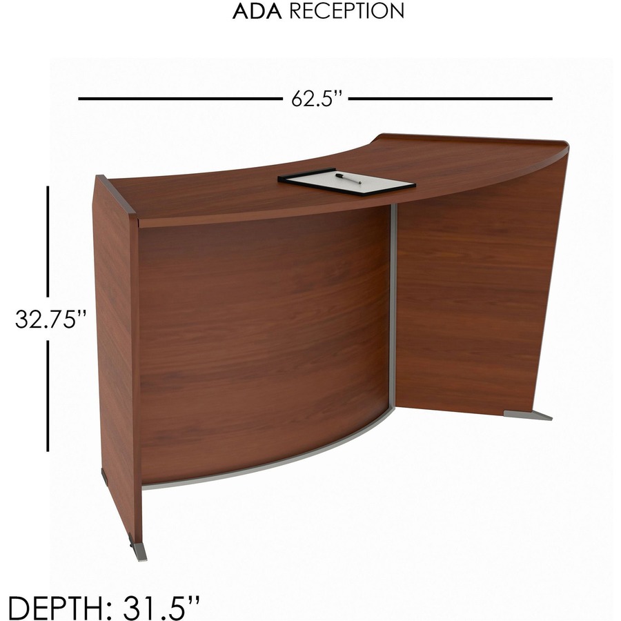 Linea Italia Curved Ada Reception Desk
