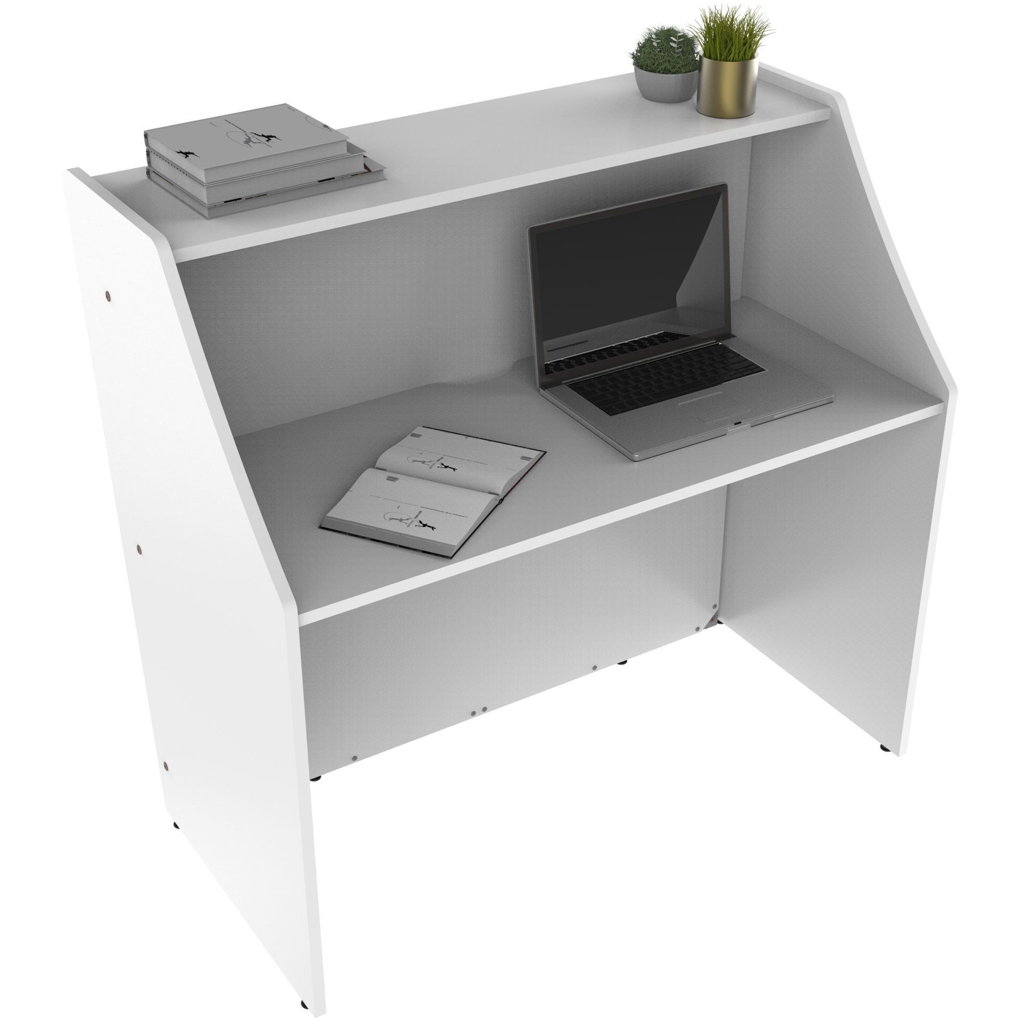 Linea Italia Straight Reception Desk