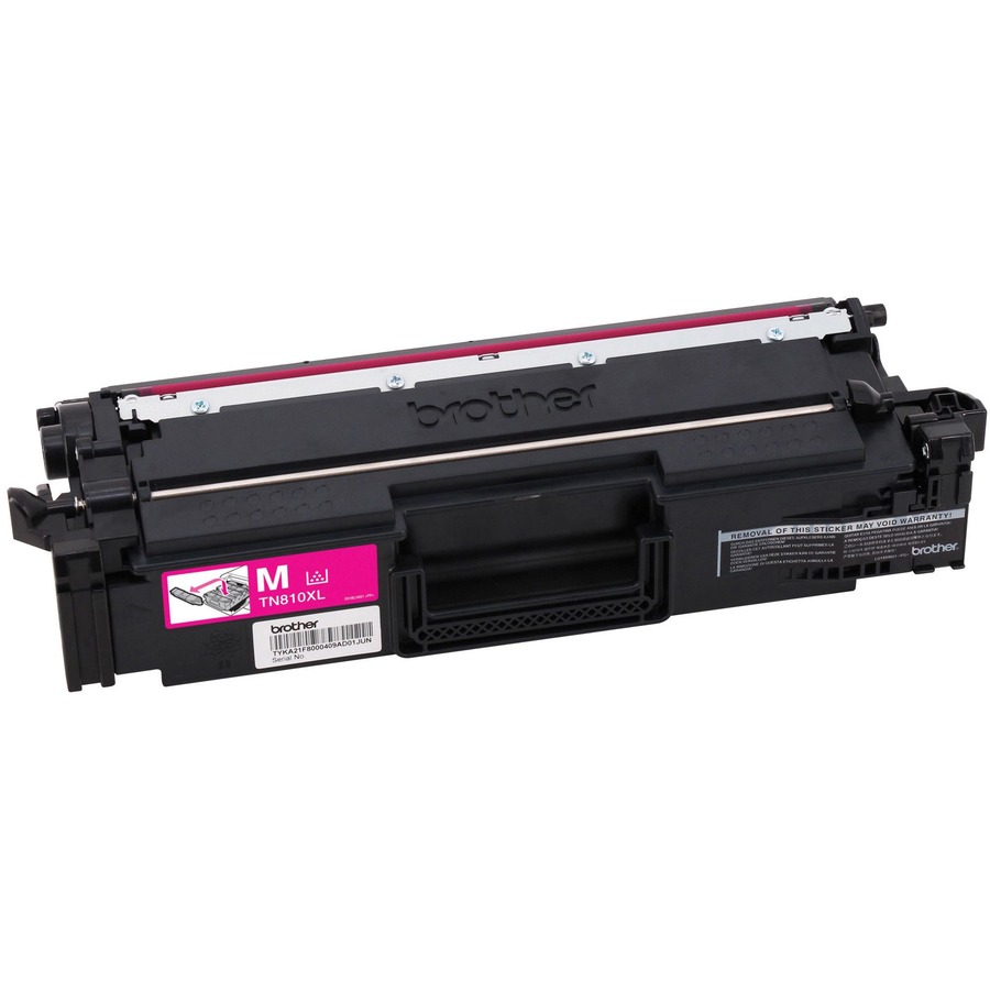 Brother Tn810xlm Original High Yield Laser Toner Cartridge - Magenta - 1 Each