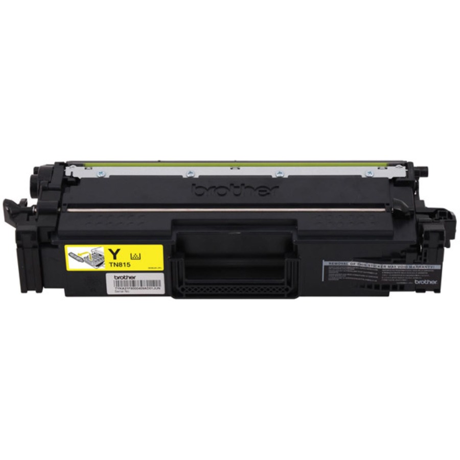 Brother Tn815y Original Super High (Xxl Series) Yield Laser Toner Cartridge - Yellow - 1 Each