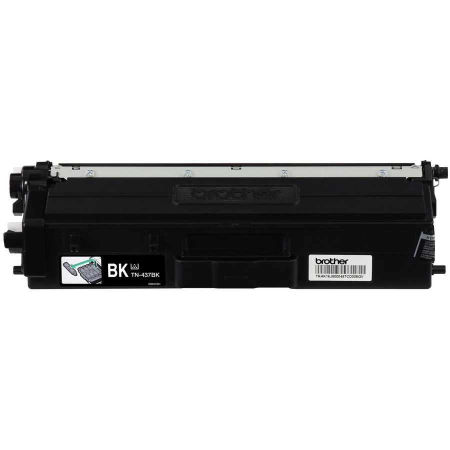 Brother Tn437bk Original Ultra High Yield Laser Toner Cartridge - Black - 1 Each