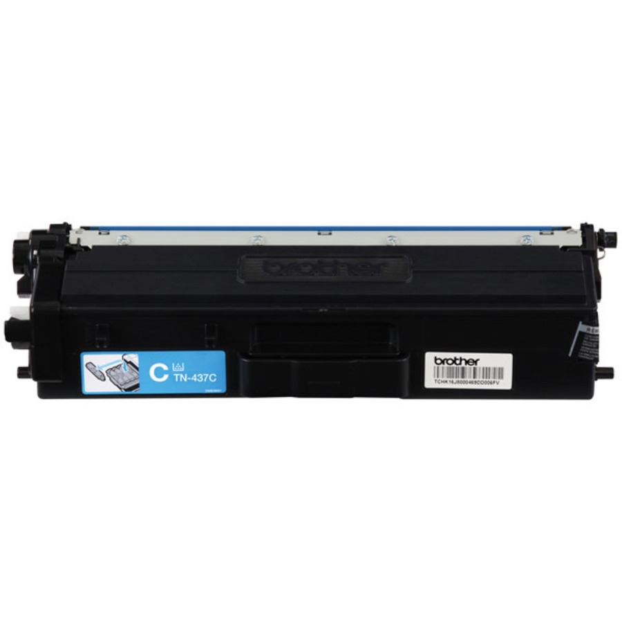 Brother Tn437c Original Ultra High Yield Laser Toner Cartridge - Cyan - 1 Each