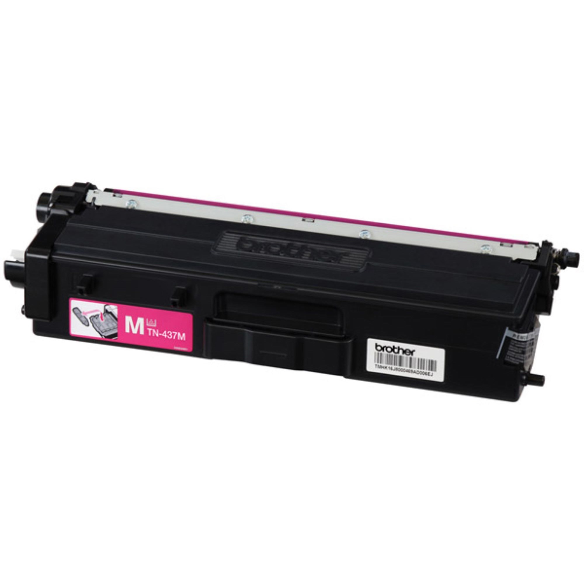 Brother Tn437m Original Ultra High Yield Laser Toner Cartridge - Magenta - 1 Each