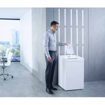Hsm Pure 830 Mobile Cross-Cut Shredder