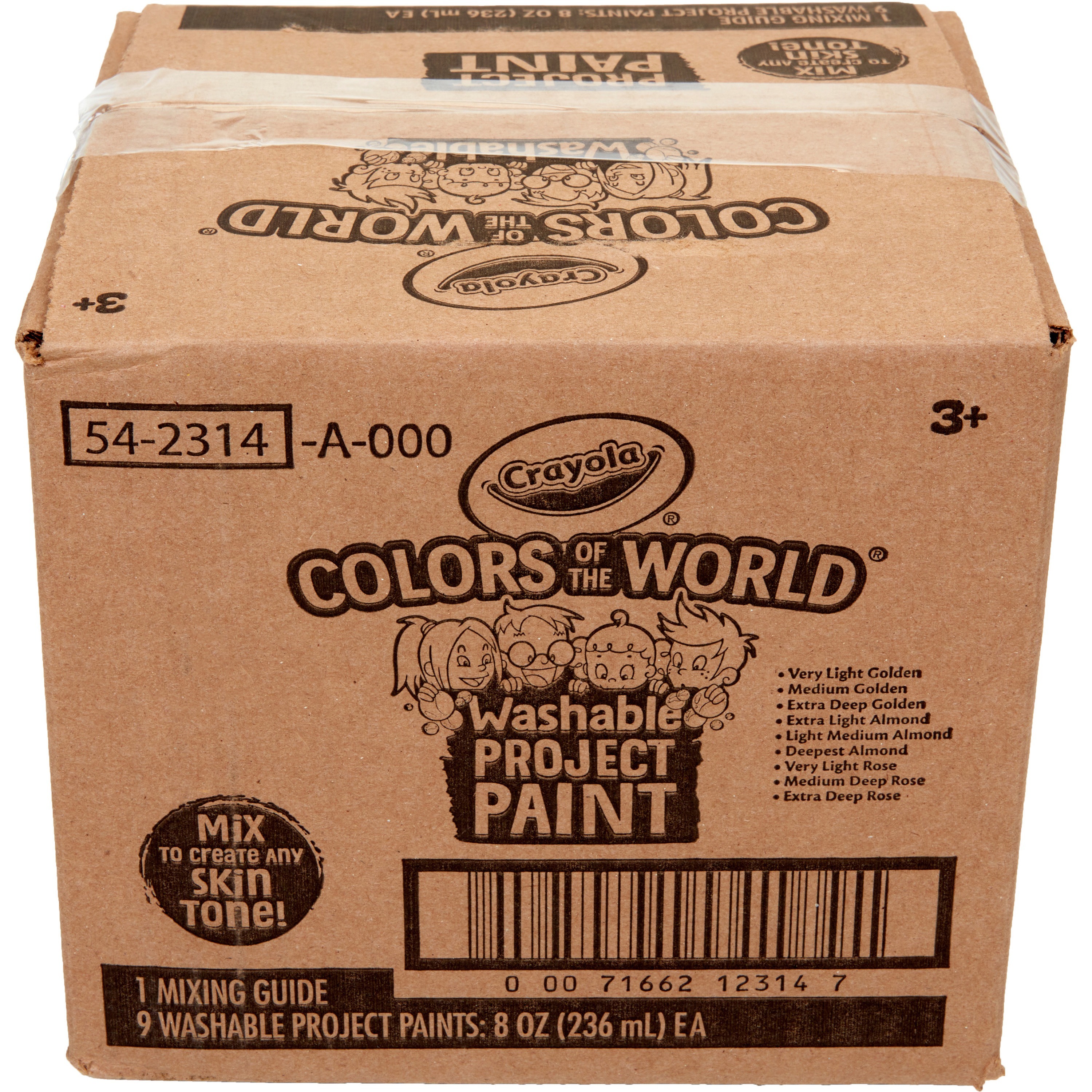 Crayola Colors of the World Washable Kids Paint