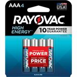 Rayovac High Energy Alkaline Aaa Batteries