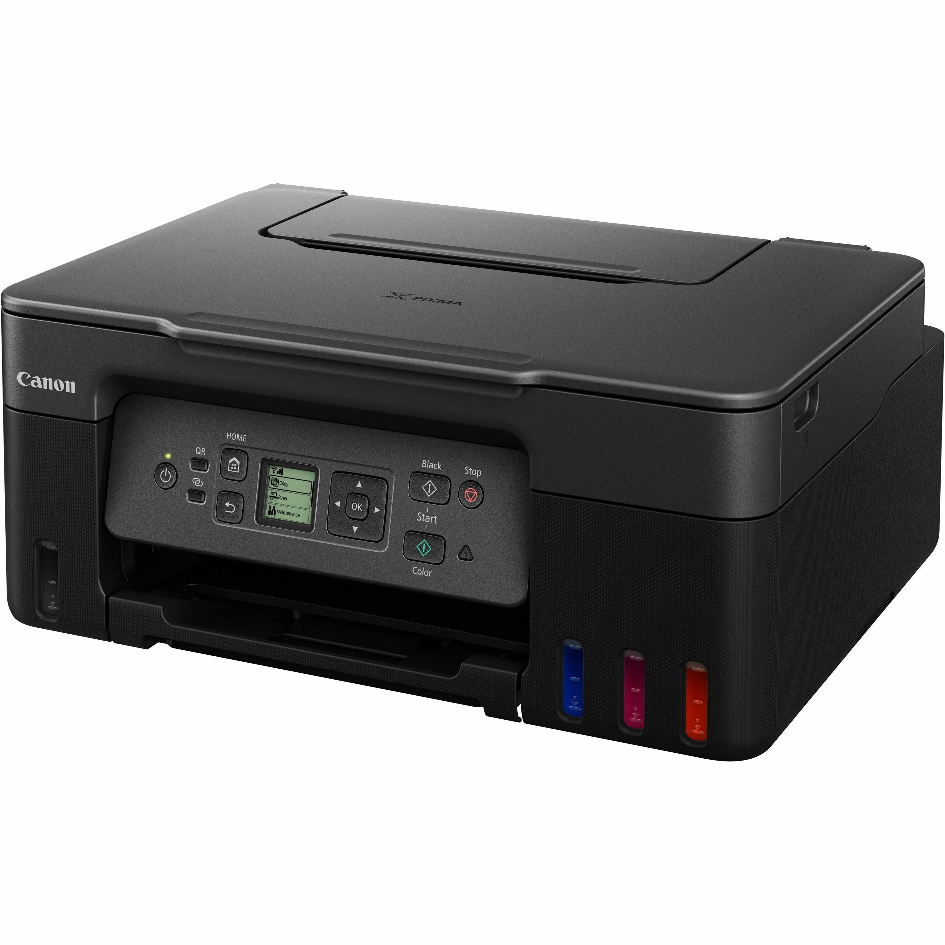 Canon Pixma G3270 Wireless Inkjet Multifunction Printer - Color - Black
