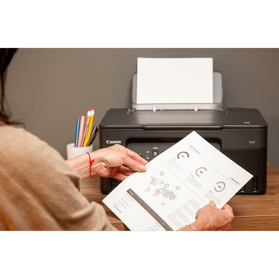 Canon Pixma G3270 Wireless Inkjet Multifunction Printer - Color - Black