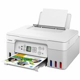 Canon Pixma G3270 Wireless Inkjet Multifunction Printer - Color - White