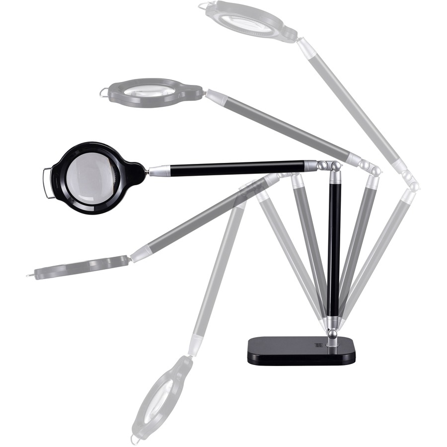 Bostitch Summit Zoom Magnifying Desk Lamp