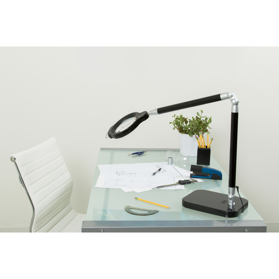 Bostitch Summit Zoom Magnifying Desk Lamp
