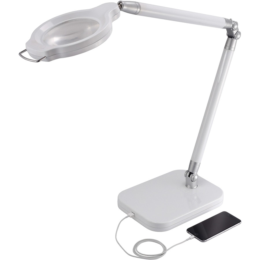 Bostitch Summit Zoom Magnifying Desk Lamp
