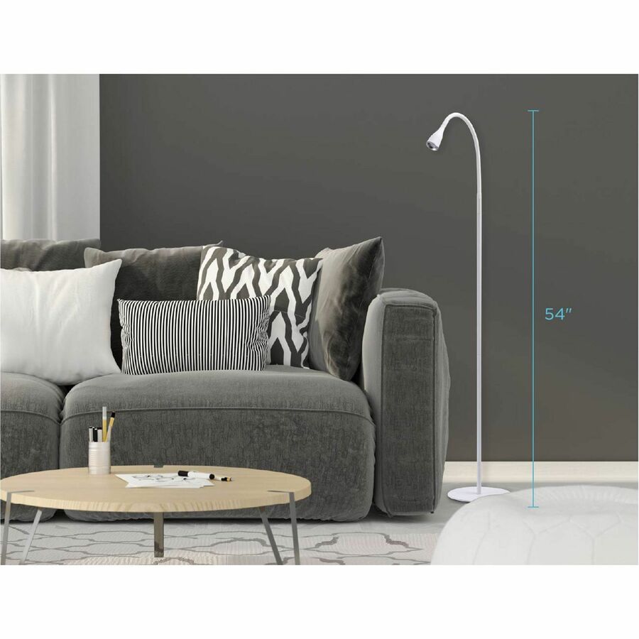 Bostitch Led Gooseneck Floor Lamp