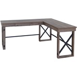 Lys L-Shaped Industrial Desk