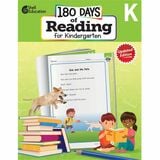 Shell Education 180 Days of Reading for Kindergarten 2nd Edition Printed Book